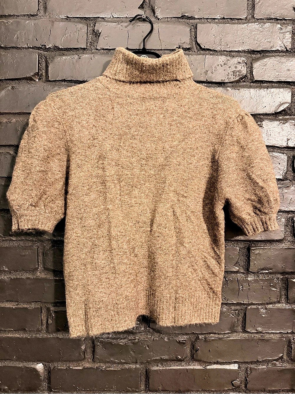 Zara Brown Turtleneck Sweater Size Medium